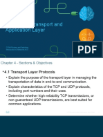 Chapter 4 - Transport and Application Layer