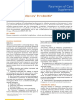 Parameters of Care Supplement: Parameter On "Refractory" Periodontitis