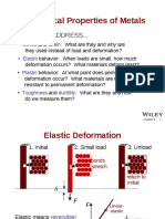 Mechanical Properties of Metals: Issues To Address..