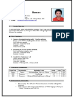 Resume of Fahim 