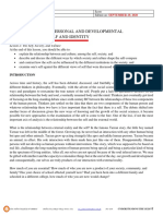 Understanding The Self Module 1 Lesson 2