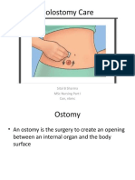 Colostomy Care: Sital B Sharma MSC Nursing Part I Con, NBMC