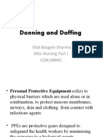 Donning and Doffing of Personal Protective Equipment