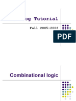 Verilog Tutorial: Fall 2005-2006