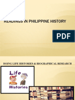 Readings in Philippine History