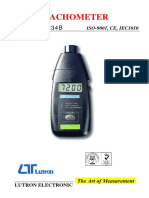 Photo Tachometer: Model: DT-2234B