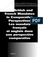 The British and French Mandates in Comparative Perspectives Les Mandats Francais Et Anglais Dans Une Perspective (Social, Economic and Political Studies of The Middle E