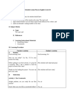 Detailed Lesson Plan Grade 10 - Topic The Last Leaf - KRFSP