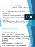 Introduction ETHICS