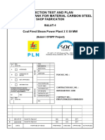 Inspection Test and Plan For Storage Tank For Material Carbon Steel