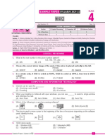 Nco Class-4 Samplepaper