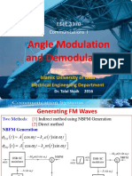 Angle Modulation and Demodulation: EELE 3370