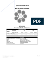 Opgw Fiber Spec Dno 91391