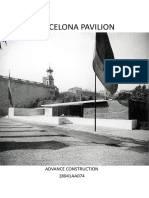 Barcelona Pavilion: Advance Construction 18041AA074