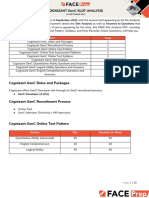 Cognizant Genc Roles and Packages: Content