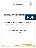 Claims Adjudication Manual 2 - 0 Final