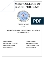 Labor Augmentation Drugs Sheet