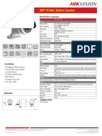 DS-2CD2032-I: 3MP IR Mini Bullet Camera