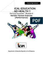 Physical Education and Health 1: Second Semester - Module 6 Aerobic Fitness Exercise (Performance)