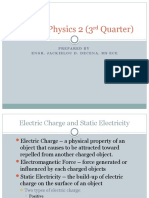 General Physics 2 (3 Quarter) : Prepared by Engr. Jackielou D. Decena, Ms Ece