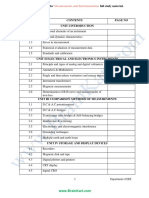 204 - EE8403, EE6404 Measurements and Instrumentation - Notes