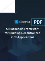 A Blockchain Framework For Building Decentralized VPN Applications