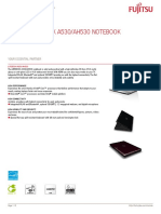 Fujitsu Lifebook A530 Data Sheet