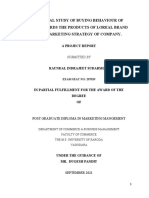 An Empirical Study of Buying Behaviour of People Towards The Products of Loreal Brand and The Marketing Strategy of Company