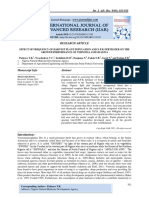 Effect of Frequency of Harvest Plant Population and N.P.K Fertilizer On The Growth Performance of Vernonia Amygdalina