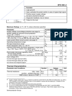 BTS 426 L1: Pin Symbol Function