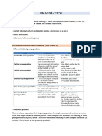 Pragmatics: D. 1. Key Concepts