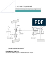 TUCSON (JM) 2008 G 2.7 DOHC Transfer System: Transfer System Transfer Case Assembly Flow Diagram (M5GF1)