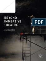 Beyond Immersive Theatre - Aesthetics, Politics and Productive Participation