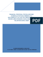 (JANUARY 2021) - Financial Proposal EIA (Second Schedule) in Mining Activities in Negeri Kelantan For PPLK