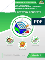 CSS 9 NC II Computer Network Concepts Joriel J. Cruz