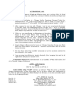 Affidavit of Loss: Atty. Cyrus C. Calaya