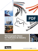 Parker Thermoplastic Hoses For Hydraulic and Industry Catalog - 4460 - UK