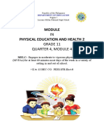 Physical Education and Health 2: IN Grade 11 Quarter 4, Module 4