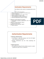 Message Authentication and Hash Functions