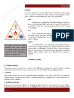 Elements of The Fire Triangle