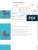 Power Losses and Efficiency: DC Generator