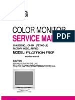 Color Monitor: Service Manual