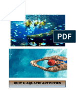 Unit 2 Aquatic Activities Snorkeling Scuba Diving