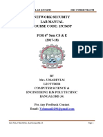 Network Security Lab Manual