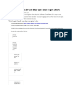 Write Log in Console Procedures Are Given Below-: Using System