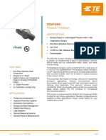 Pressure Transducer: Specifications