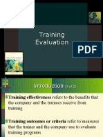 Training Evaluation