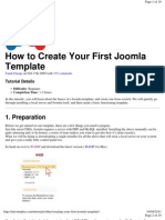 00 How To Create Your First Joomla Template