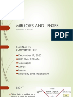 Mirrors and Lenses