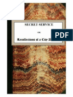 Secret Service or Recollections of A City Detective by Andrew Forrester